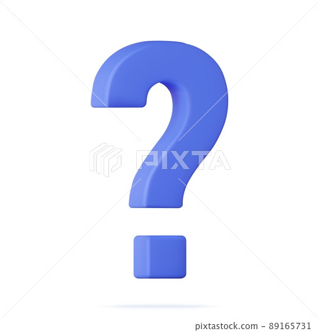 3d question mark 3d question mark 89165731