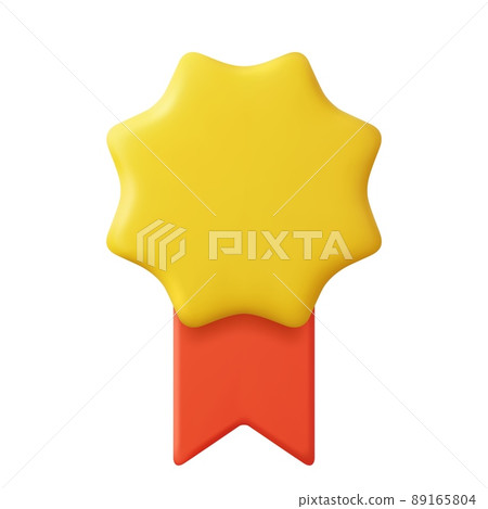 3d Winner medal with ribbon. 89165804