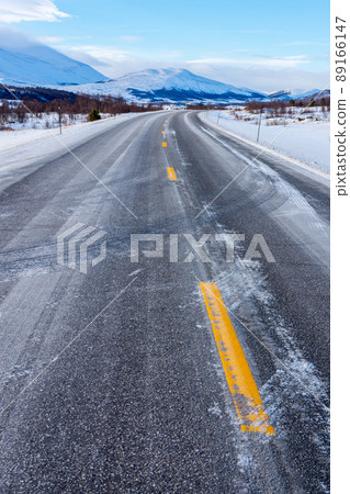 Frozen Road, Norway 89166147