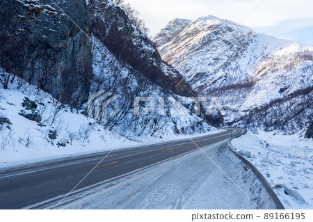 Frozen Road, Norway Frozen Road, Norway 89166195