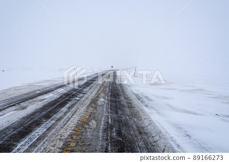 Frozen Road, Norway 89166273