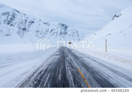 Frozen Road, Norway 89166289