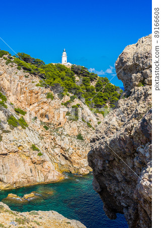 Lighthouse close to Cala Rajada, Majorca 89166608