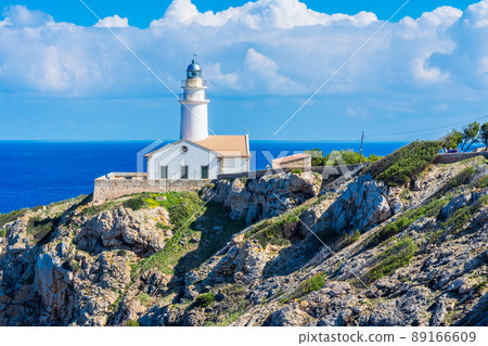 Lighthouse close to Cala Rajada, Majorca 89166609