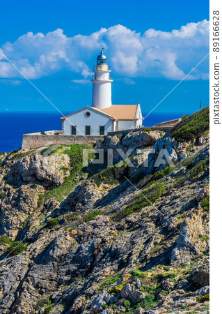 Lighthouse close to Cala Rajada, Majorca Lighthouse close to Cala Rajada, Majorca 89166628
