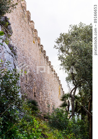 Walls of Castell Capdepera, Majorca 89166653