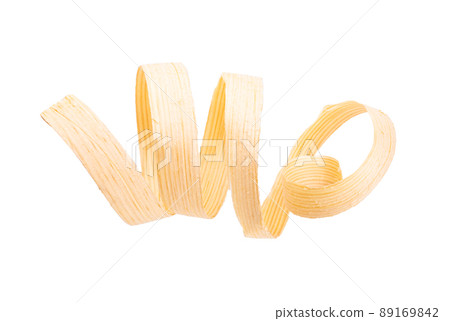 wood chips isolated wood chips isolated 89169842