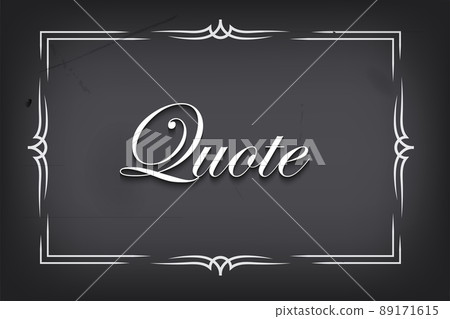 Retro movie frame. Vector vintage design element. 89171615