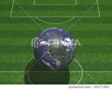世界杯足球場和地球 89171942