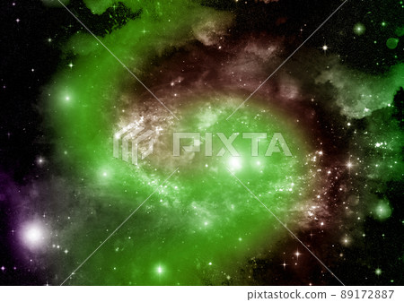 galaxy in a free space. 3D rendering galaxy in a free space. 3D rendering 89172887