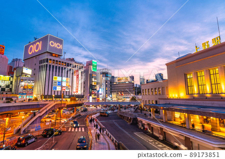 Tokyo cityscape in Japan to prevent spread, but ... BA.2 Multiple infection explosion ... Ueno station that shines in the sunset = April 2 Tokyo cityscape in Japan to prevent spread, but ... BA.2 Multiple infection explosion ... Ueno station that shines in the sunset = April 2 89173851