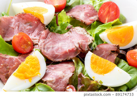 Pastrami（熏牛肉）沙拉了。 89174733