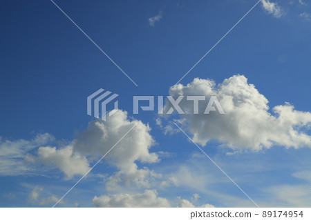 藍天白雲田園風光 89174954