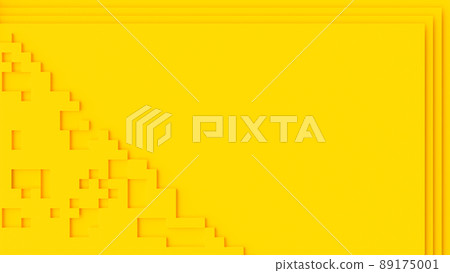 Yellow abstract background. Square grid design. Yellow abstract background. Square grid design. 89175001
