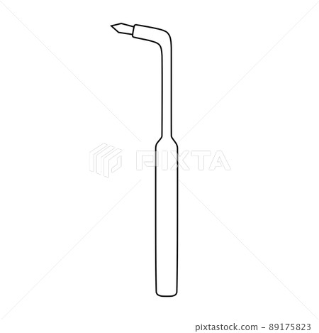 One tuft brush (line drawing) One tuft brush (line drawing) 89175823