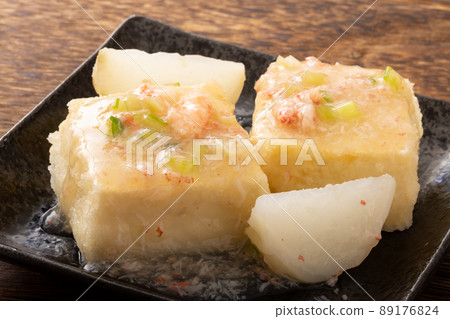 Fried tofu (crab ankake) Fried tofu (crab ankake) 89176824