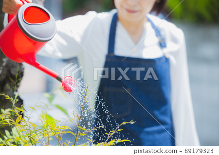 Flower bed watering 89179323