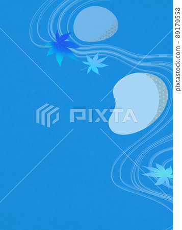 Modern summer Japanese background 89179558