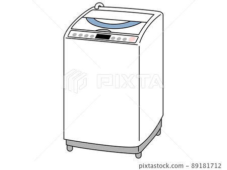 線條簡潔立式洗衣機 89181712