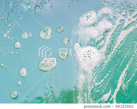 shampoo foam surface bubbles cleansing on green shampoo foam surface bubbles cleansing on green 89183002