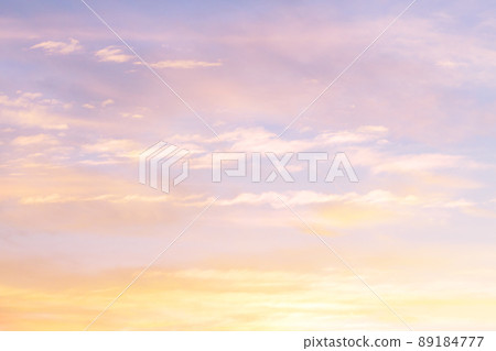 Pastel sunrise sky Pastel sunrise sky 89184777