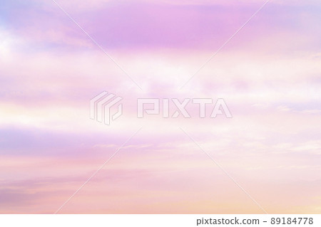 Pastel sunrise sky Pastel sunrise sky 89184778
