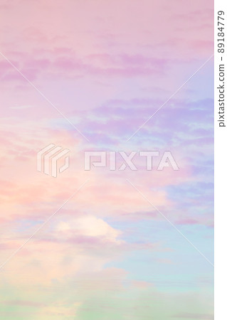 Pastel sunrise sky Pastel sunrise sky 89184779