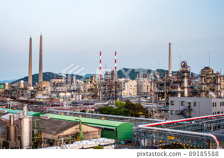 Shunan factory area in the daytime 89185588