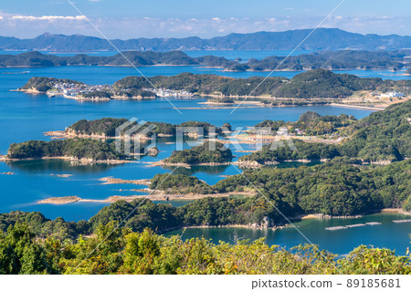 《Nagasaki Prefecture》 Kujuku Islands ・ Islands in Sasebo Bay 89185681