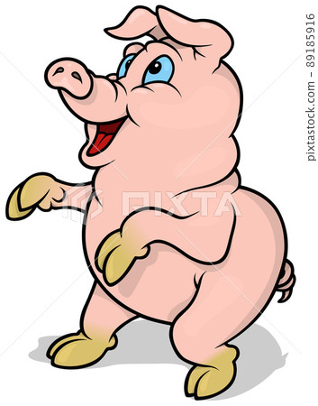 Pink Smiling Piggy Pink Smiling Piggy 89185916