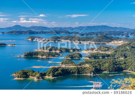 《Nagasaki Prefecture》 Kujuku Islands ・ Islands in Sasebo Bay 89186028