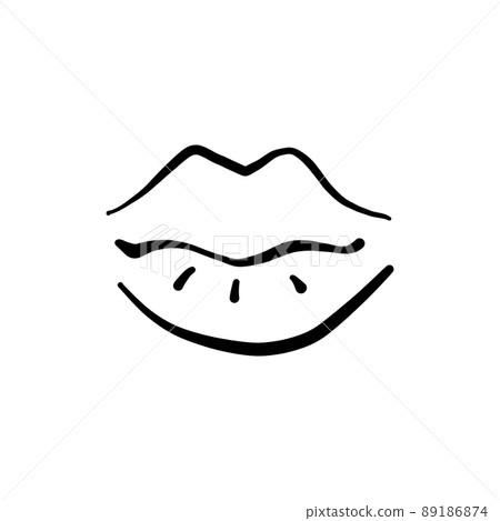 Colorless lips 89186874