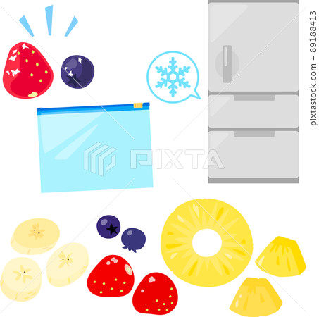 水果冷凍 89188413