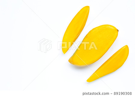 Tropical fruit, Mango  on white background. 89190308