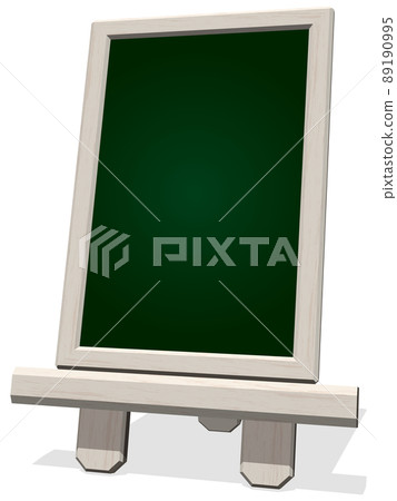 三維畫架招牌矢量圖 89190995