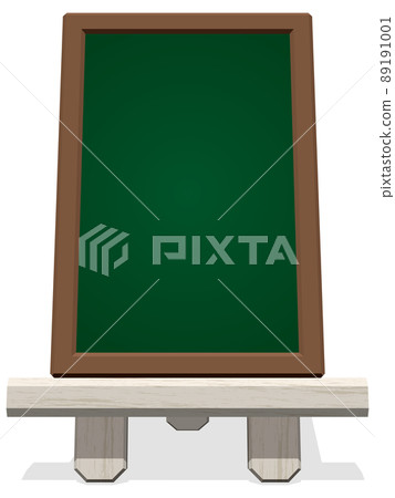 Three-dimensional easel signboard vector illustration Three-dimensional easel signboard vector illustration 89191001