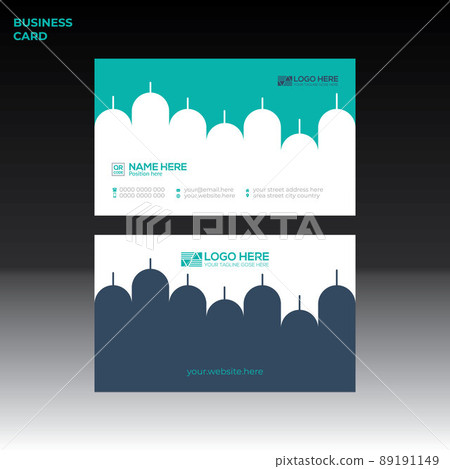 vector business card design for corporate and any best company use 89191149