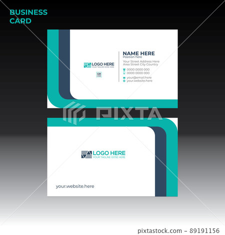 vector business card design for corporate and any best company use 89191156