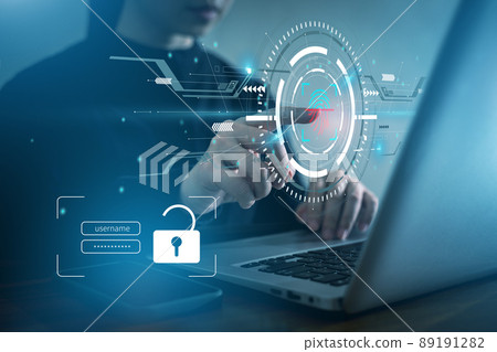 科技 指紋 辨識 儀表板 Fingerprint authentication 科技 指紋 辨識 儀表板 Fingerprint authentication 89191282