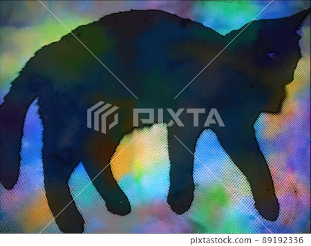 cat of black ―black cat # 7― 89192336