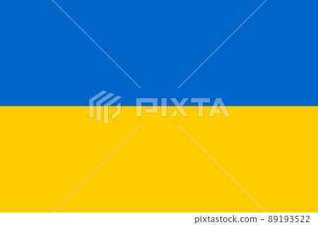 Flag of Ukraine. Ukrainian national symbol in official colors. Template icon. Abstract vector background Flag of Ukraine. Ukrainian national symbol in official colors. Template icon. Abstract vector background 89193522