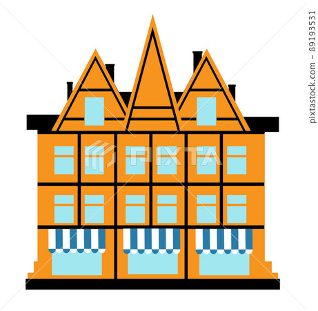 City single silhouette building colored object element City single silhouette building colored object element 89193531
