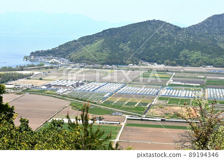 從八幡山城遺址看西北 從八幡山城遺址看西北 89194346