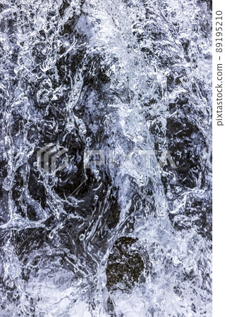 Waterfall that falls from the clear stream Waterfall that falls from the clear stream 89195210