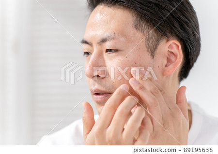 Men's Beauty Rough Skin Acne Beard 89195638