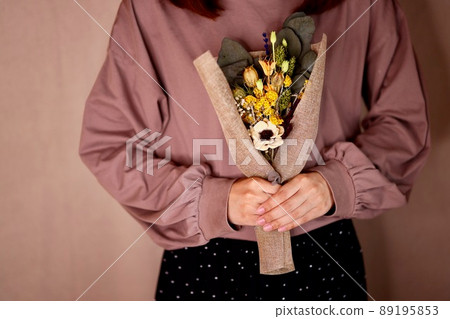 Bouquet with woman 89195853