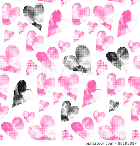 Seamless Valentine's Day pattern Seamless Valentine's Day pattern 89195887