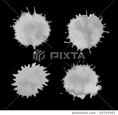 Blood splashes drops and trail. 89195943