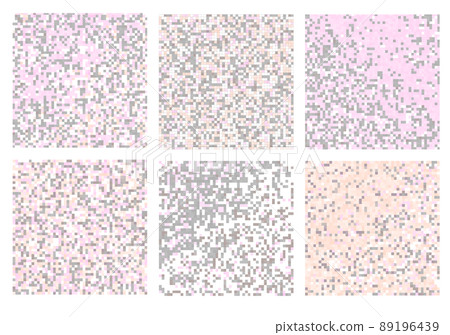 Abstract mosaic set Abstract mosaic set 89196439
