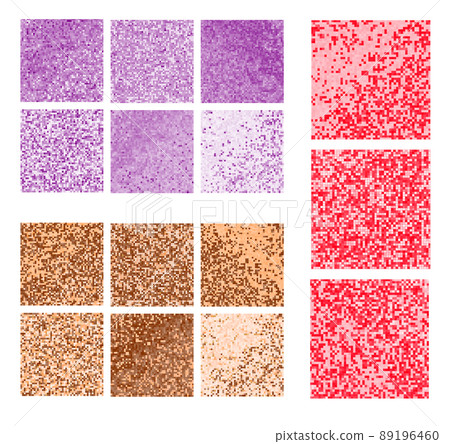 Abstract square mosaic set Abstract square mosaic set 89196460